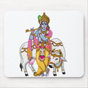 Lord Krishna Mousepad Muismat
