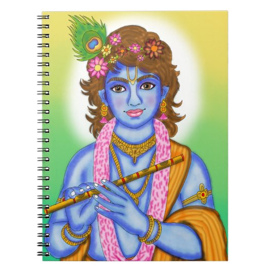 Lord Krishna Notitieboek (Voorkant)
