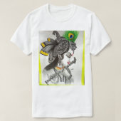 Lord Krishna ontwerpt T-shirt voor mannen (Design voorkant)
