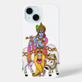 Lord Krishna Phone Case (Achterkant)