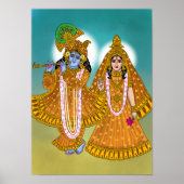 Lord Krishna Poster (Voorkant)
