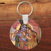 Lord Krishna & Radha Sleutelhanger (Voorkant)