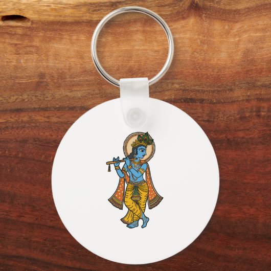 Lord Krishna Sleutelhanger (Achterkant)