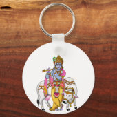 Lord Krishna Sleutelhanger (Voorkant)