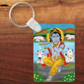 Lord Krishna-sleutelhanger  Sleutelhanger (Voorkant)