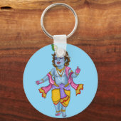 Lord Krishna-sleutelhanger Sleutelhanger (Voorkant)