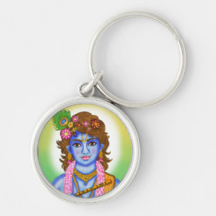 Lord Krishna-sleutelhanger Sleutelhanger