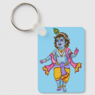 Lord Krishna-sleutelhanger Sleutelhanger
