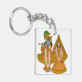 Lord Krishna-sleutelhanger Sleutelhanger (Voorkant Links)