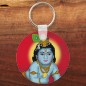 Lord Krishna-sleutelhanger Sleutelhanger (Voorkant)