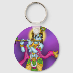 Lord Krishna-sleutelhanger Sleutelhanger