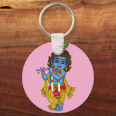 Lord Krishna-sleutelhanger Sleutelhanger (Voorkant)