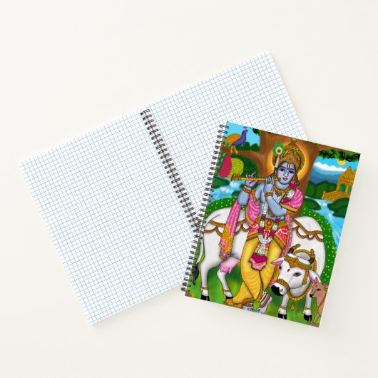 Lord Krishna Stationery Notitieboek (Binnen)
