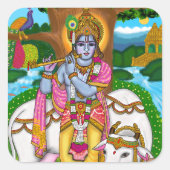 Lord Krishna Sticker (Voorkant)