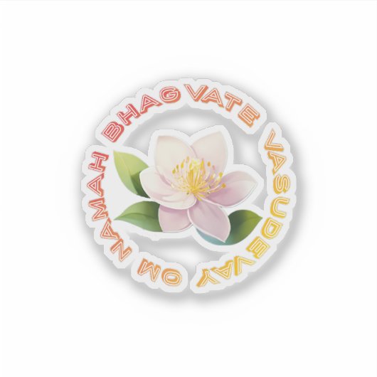 Lord Krishna Sticker (Voorkant)