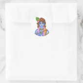 Lord Krishna Sticker (Tas)
