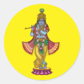 Lord Krishna Sticker (Voorkant)