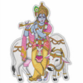 Lord Krishna Sticker (Voorkant)