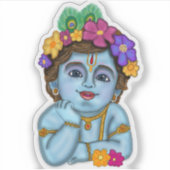 Lord Krishna Stickers (Voorkant)