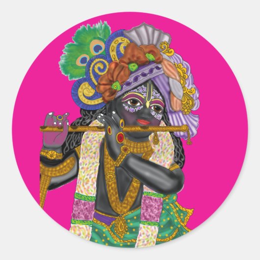 Lord Krishna Stickers (Voorkant)