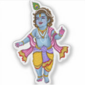 Lord Krishna Stickers (Voorkant)