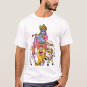 Lord Krishna T-shirt (Voorkant)