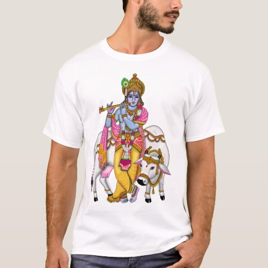 Lord Krishna T-shirt (Voorkant)