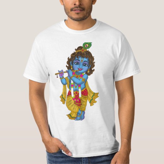Lord Krishna T-shirt (Voorkant)