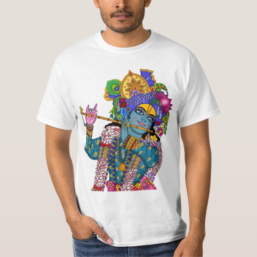 Lord Krishna T-shirt (Voorkant)