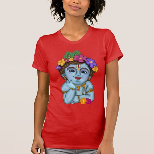 Lord Krishna T-Shirt (Voorkant)