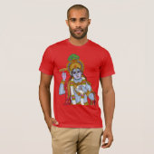 Lord Krishna T-shirt (Voorkant volledig)