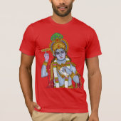Lord Krishna T-shirt (Voorkant)