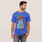 Lord Krishna T-shirt (Voorkant volledig)