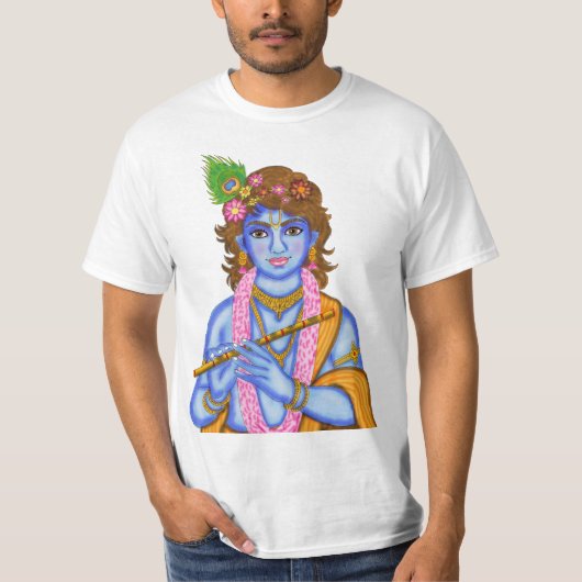Lord Krishna T-shirt (Voorkant)