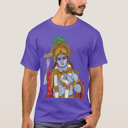 Lord Krishna T-shirt (Voorkant)