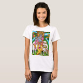 Lord Krishna T-shirt (Voorkant volledig)