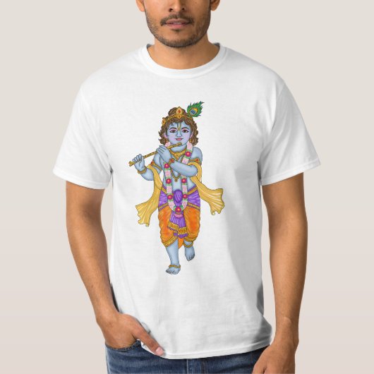 Lord Krishna T-Shirt (Voorkant)