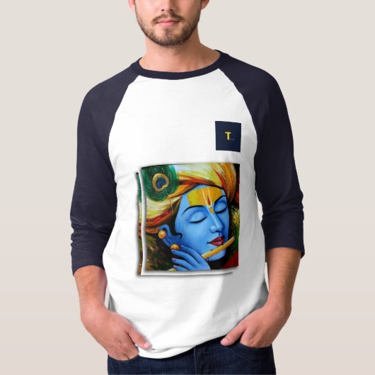LORD KRISHNA UNISEX T-SHIRT (Voorkant)