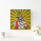 Lord Krishna wandklok (Huis)