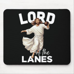 Lord Lanes Funny Christelijk Christ Gutter Bowling Muismat