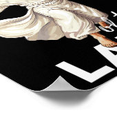 Lord Lanes Funny Christelijk Christ Gutter Bowling Poster (Hoek)