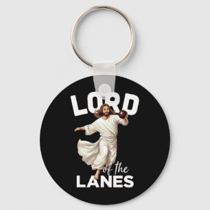 Lord Lanes Funny Christelijk Christ Gutter Bowling Sleutelhanger