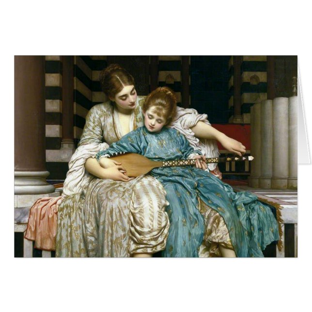 Lord Leighton's Music Lesson (Voorkant Horizontaal)