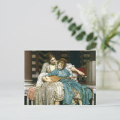 Lord Leighton's Music Lesson Briefkaart (Staand voorkant)