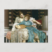 Lord Leighton's Music Lesson Briefkaart (Voorkant)