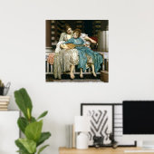 Lord Leighton's Music Lesson Poster (Thuiskantoor)