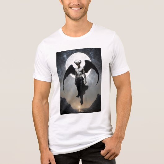 Lord Lucifer Tri-Blend Shirt (Voorkant)