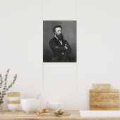 Lord Lytton, gegraveerd door Edward Stodart Poster (Keuken)