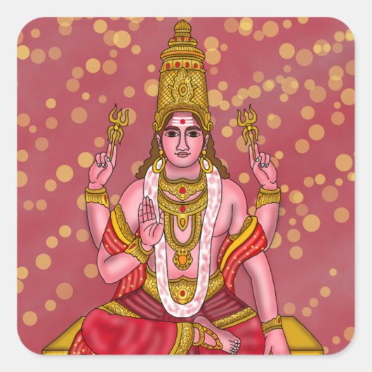 Lord Mangal Divine Stickers (Voorkant)
