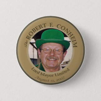 Lord Mayor Limited Pin Ronde Button 5,7 Cm